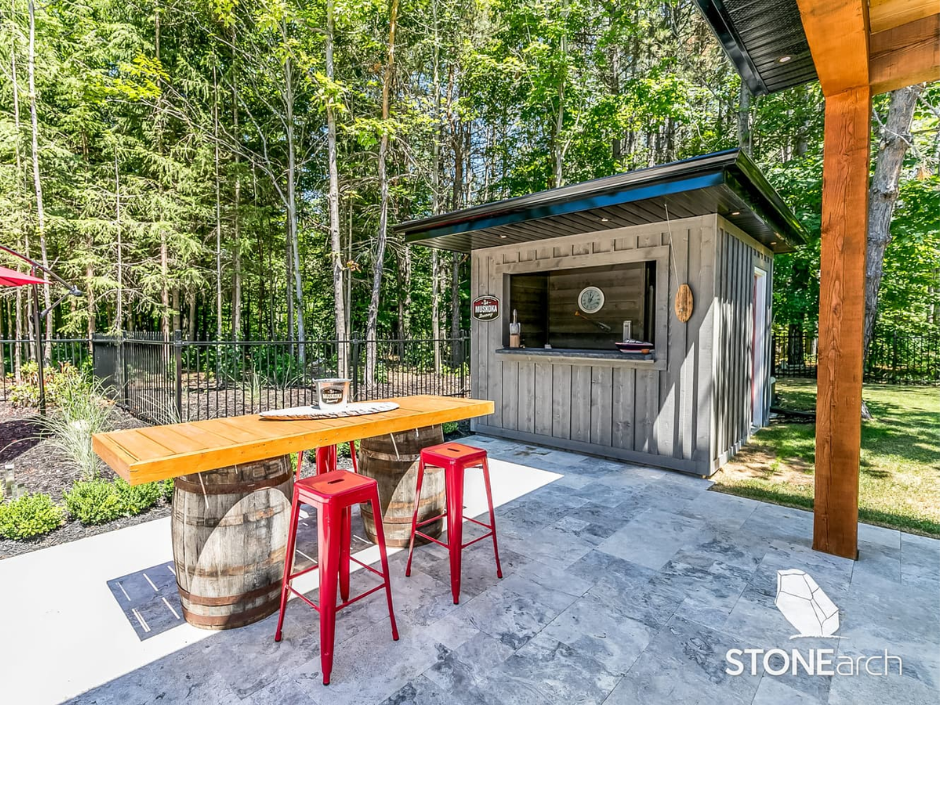 Benefits of Using Natural Stone Pavers For Your Outdoor Kitchen STONEarch